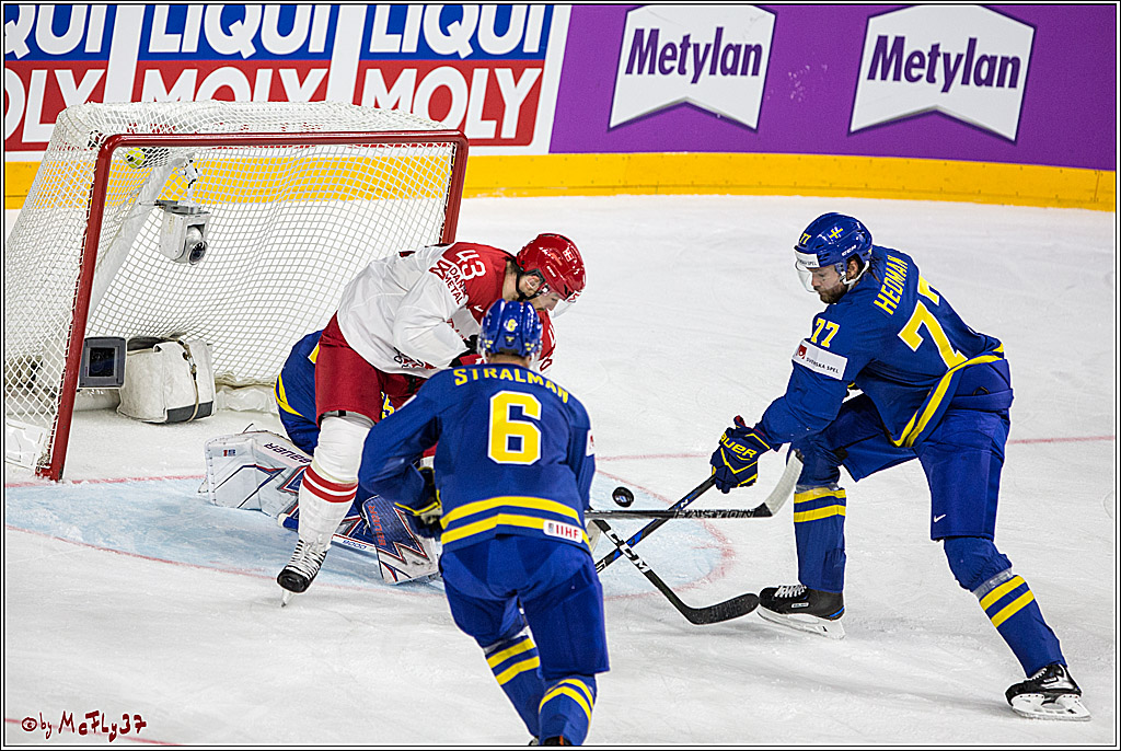 IIHF WM 2017, Daenemark - Schweden, 14.05.2017